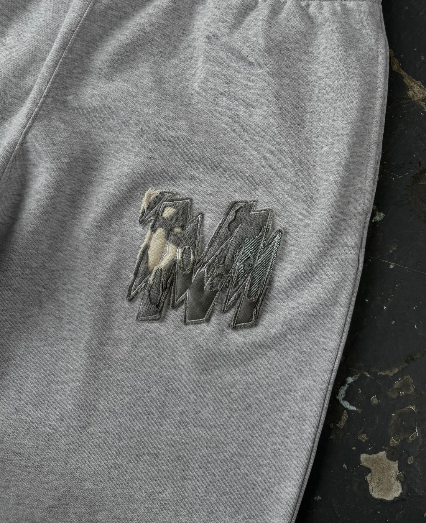 Straight Leg Sweatpants - Athletic Grey