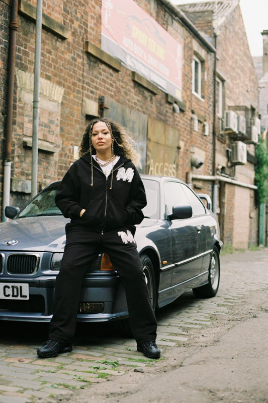 Straight leg sweatpants Black - Unisex