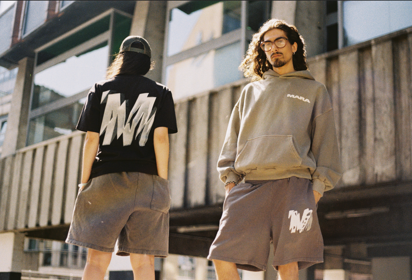 Organic Sweat Shorts - Clay