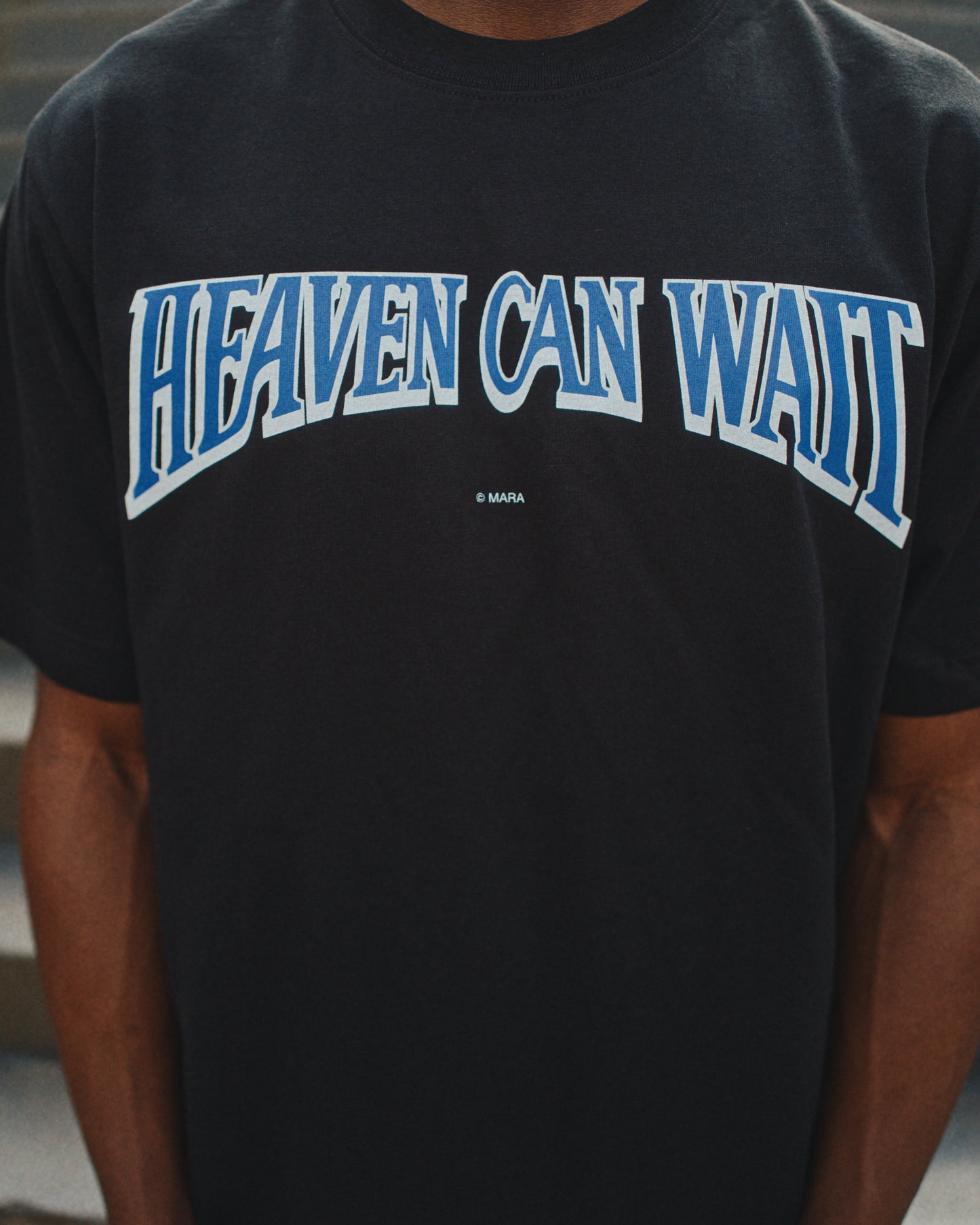 Heaven Can Wait T-shirt - Black