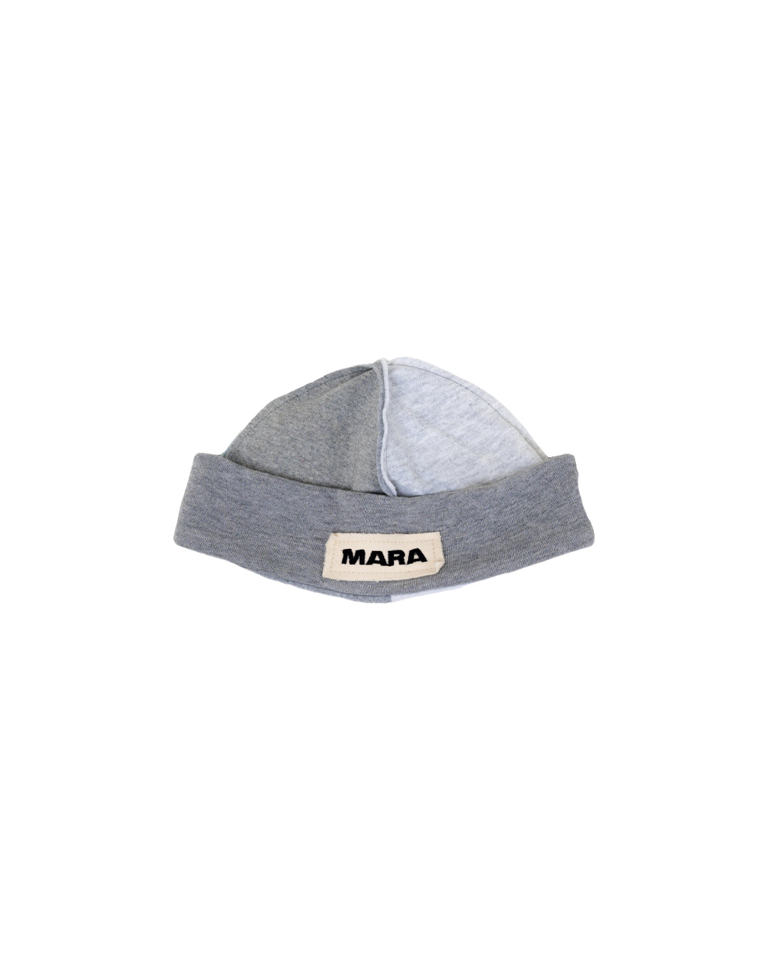 Patchwork Beanie Grey