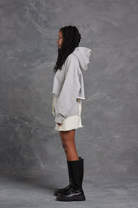 Patchwork Skirt Grey/Grey