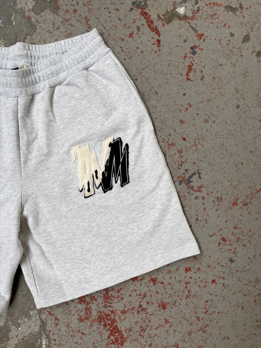 Organic Sweat Shorts Athletic Grey
