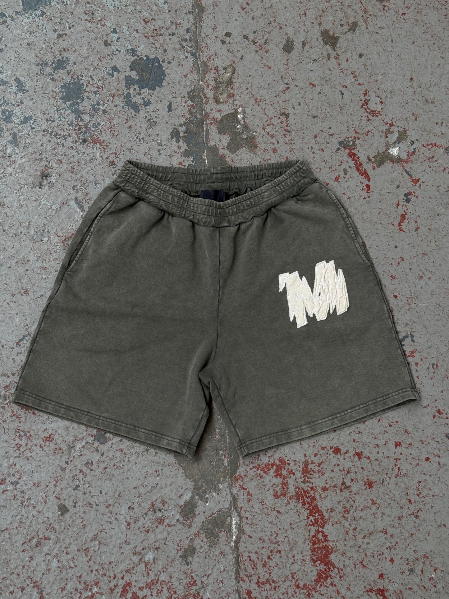 Organic Sweat Shorts - Vintage Olive