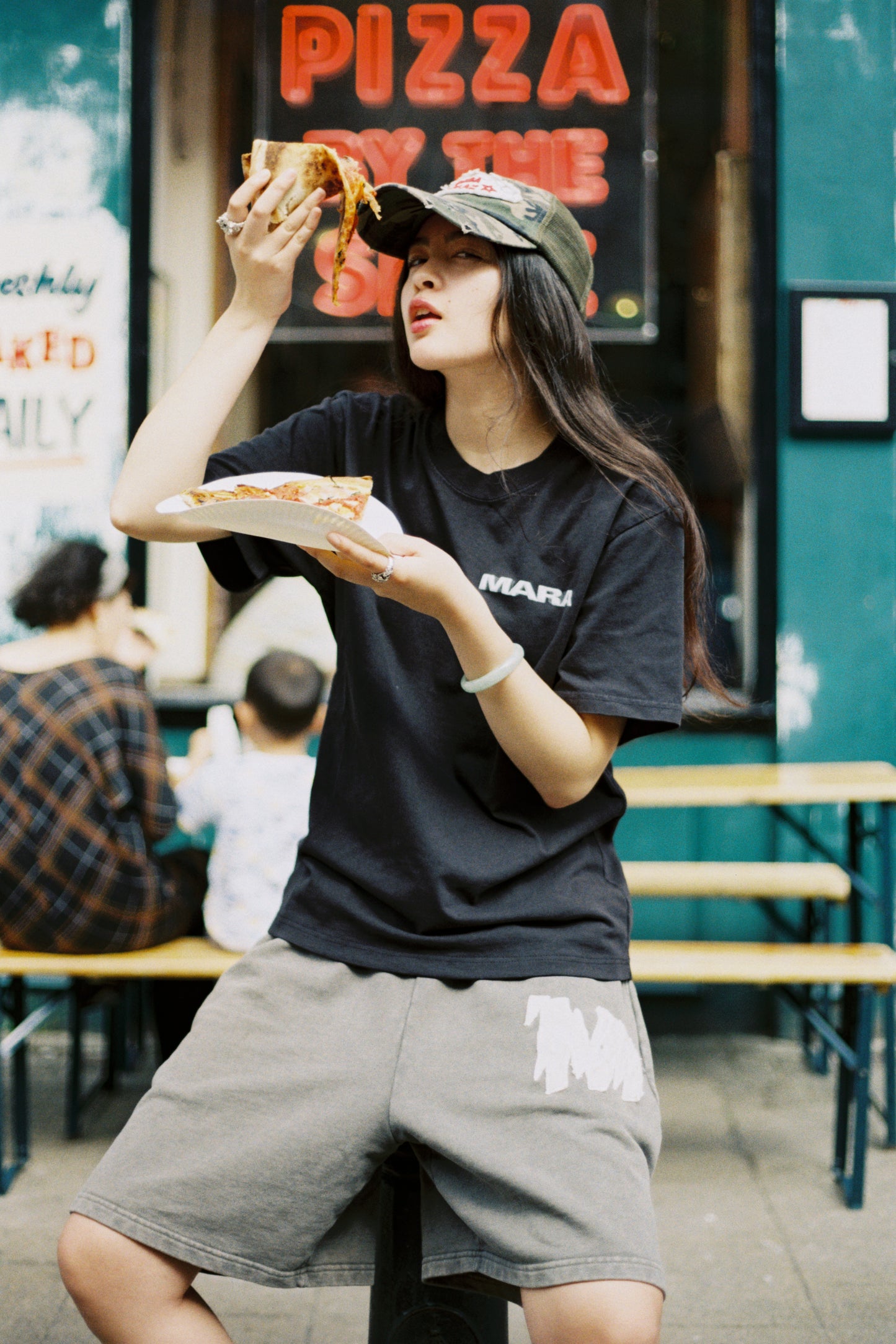 Organic Sweat Shorts - Vintage Olive